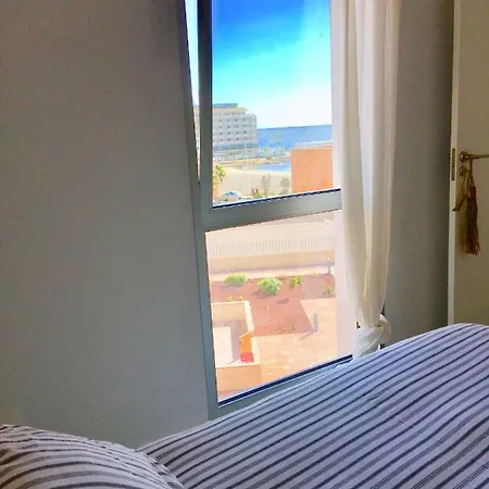 Sea View In With Pool & Private Parking Space El Médano