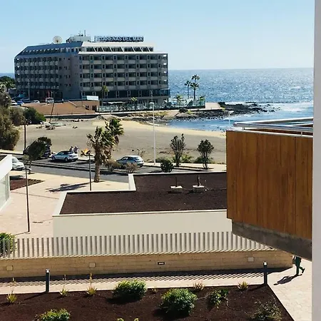 Sea View In With Pool & Private Parking Space El Médano