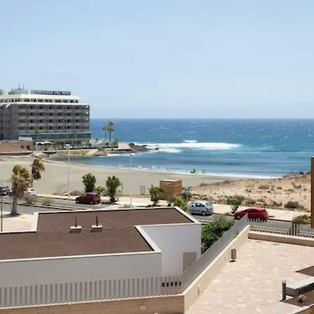 Sea View In With Pool & Private Parking Space El Médano