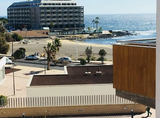 Sea View In With Pool & Private Parking Space El Médano