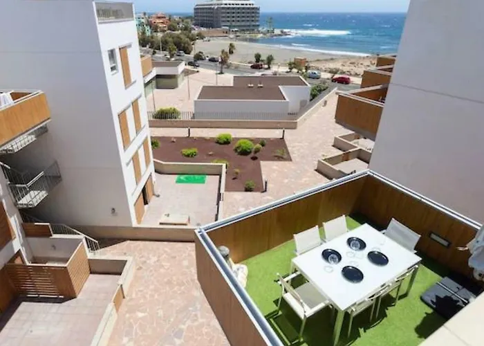 Sea View In With Pool & Private Parking Space Apartmán El Médano