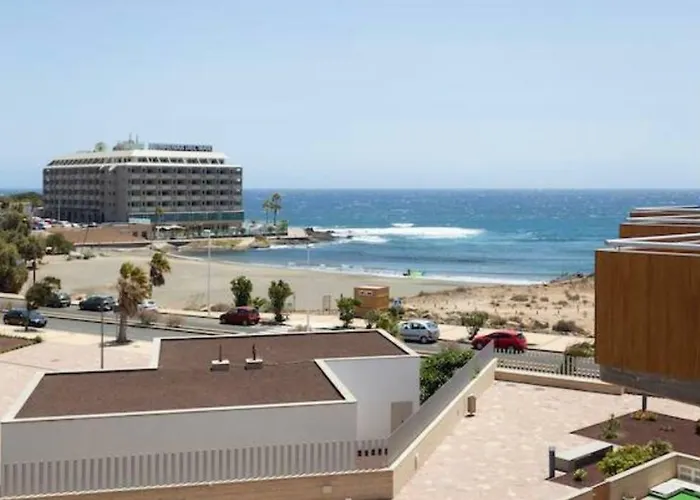 Sea View In With Pool & Private Parking Space El Médano